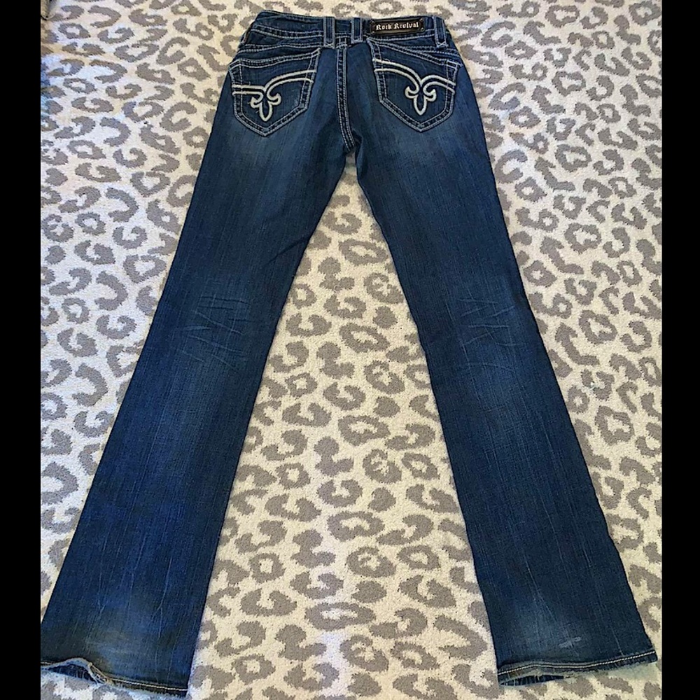 Rock Revival Women’s Boot Cut Jeans Size: 28